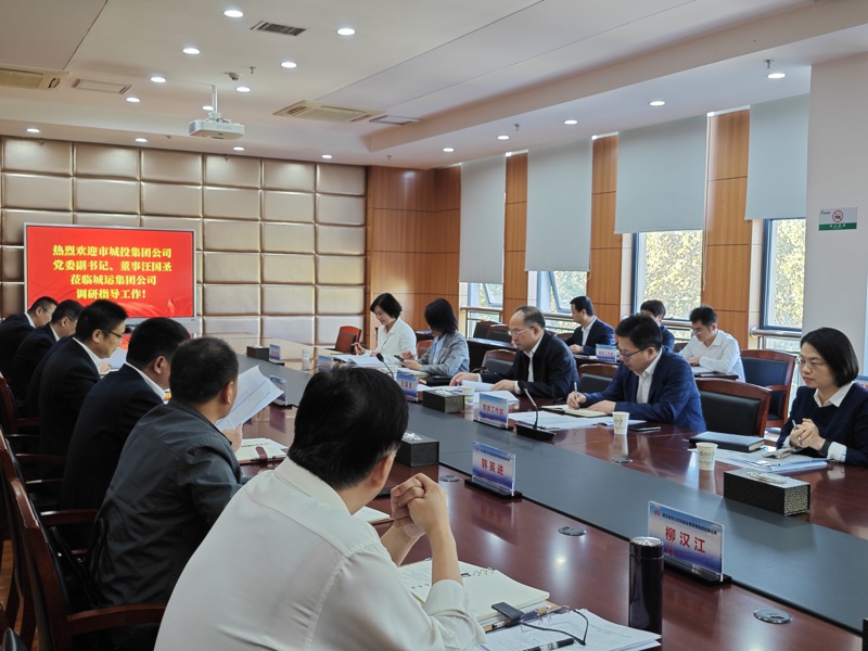 市城投集團(tuán)公司黨委副書(shū)記、董事汪國(guó)圣調(diào)研城...